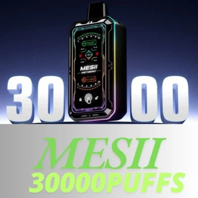 Mesii Vast Energy 30000 Puffs E-savukkeiden edistynyt kosketuskytkin Esilämmitystoiminto