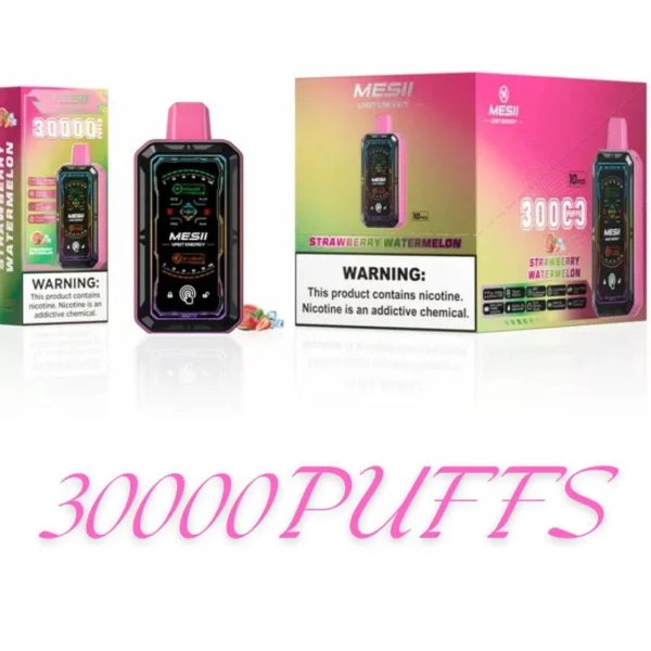 Mesii Vast Energy 30000 Puffs Vape Premium Nicotine Delivery Long-Lasting Performance