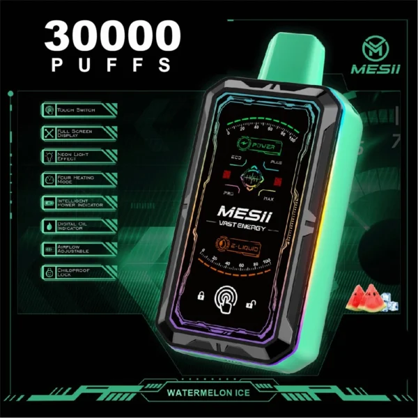 Mesii Vast Engergy 30000 Puffs Disposable Vape Wholesale