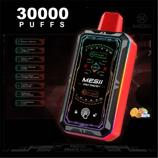 Mesii Vast Engergy 30k Puff Disposable Vape Wholesale