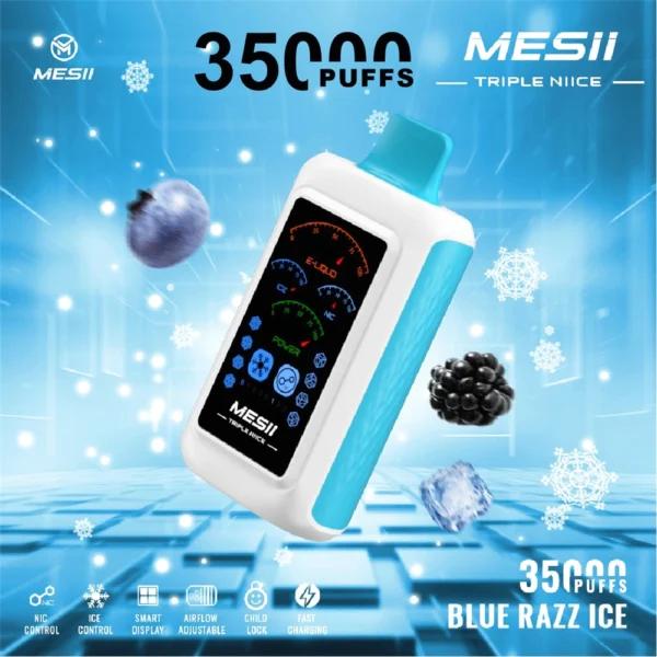 Messi TRIPLE NIICE 35k Puffs Disposable Vape Bulk Buy Price