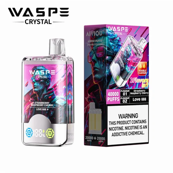 WASPE Crystal 40000 Puffs Top Sale Vape