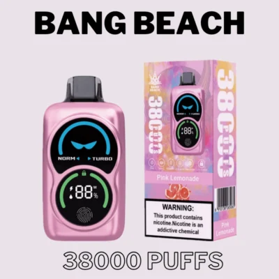 Bang Beach 38000 Puffs intelligens képernyő nagykereskedelem