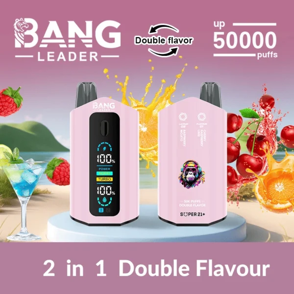 Bang Leader 50000 Puffs Dual Flavors Disposable Vape