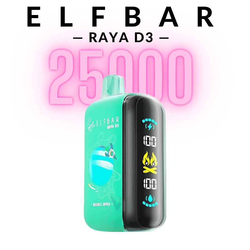 ELF BAR RAYA D3 Vape Descartável ELF BAR RAYA D3 Vape Descartável