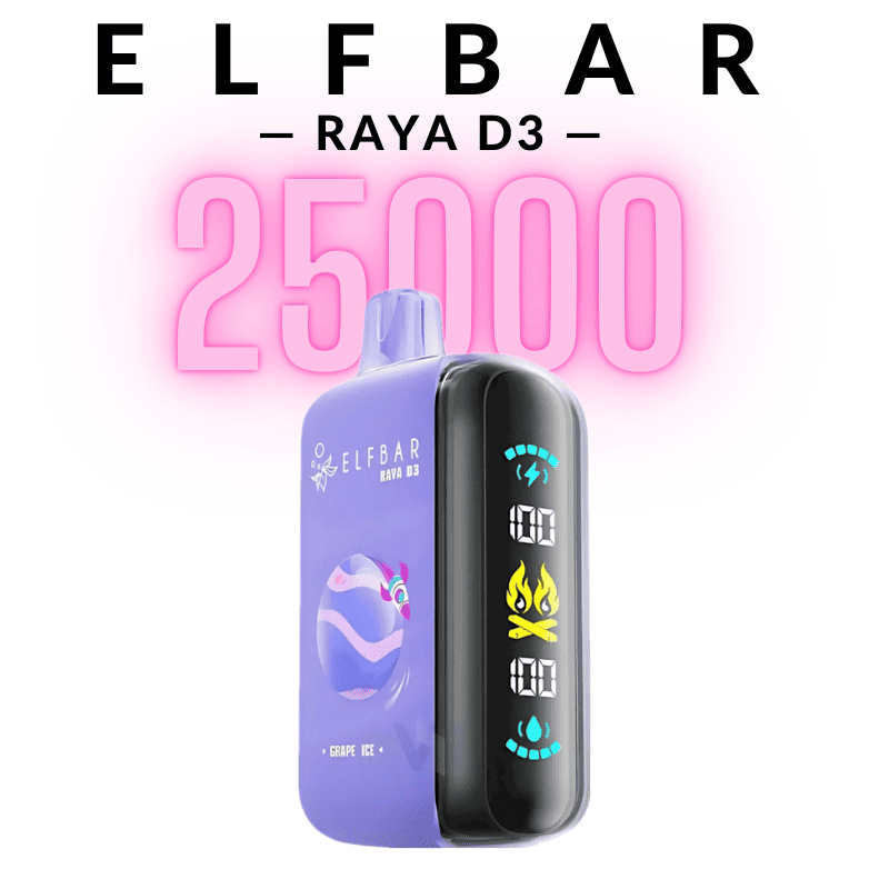ElfBar D3 25000 Puffs Vapes Descartáveis