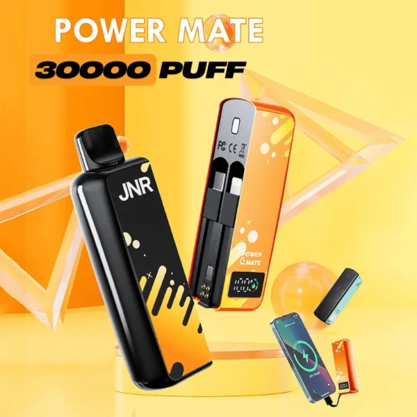 JNR Power Mate 30000 30k Puffs Smart Screen