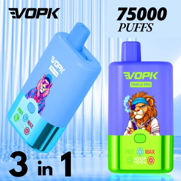 Best E Cigarette VOPK 75000 Puff 75k