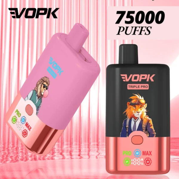 VOPK Triple Pro 75000 Puffs Disposable Electronic Cigarette