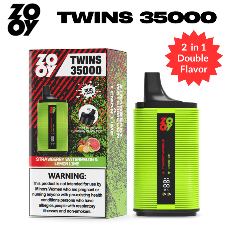 Zooy Twins 35000 bloss engångs vape köp online