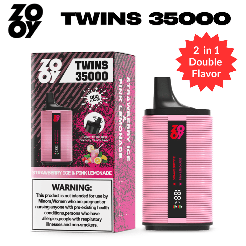 Zooy Twins 35000 bloss engångs vape