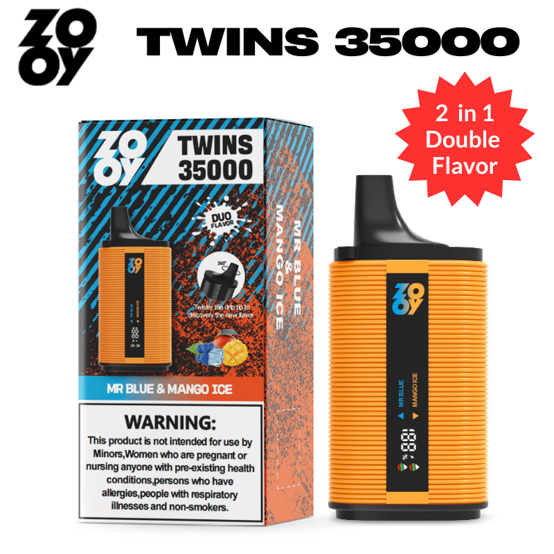 Zooy Twins 35k Puff Wegwerp Vape Online Kopen Zooy Twins 35k Puff Wegwerp Vape Online Kopen