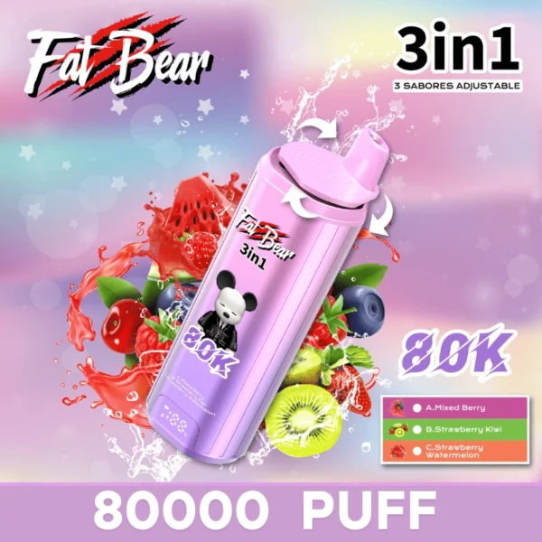 3 in 1 80000 Puff Disposable Vape Wholesale Price