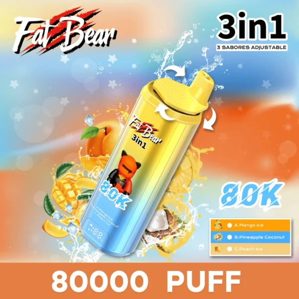 AIVONO Fat Bear 80000 Puff Disposable Vape Wholesale Price