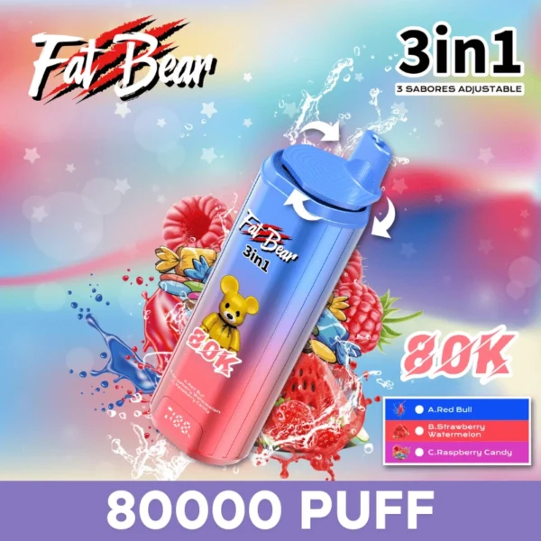 AIVONO Fatbear 80000 Puff Disposable Vape Bar Wholesale