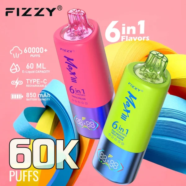 Fizzy Max III 60k Disposable Electronic Cigarette