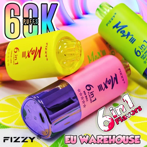 Fizzy Max III 60k Rechargeable Disposable Vape
