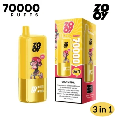 Zooy Triple 70000 Puff 70K Electronic Cigarette Rechargeable Disposable Vape Pen Best Wholesale Price