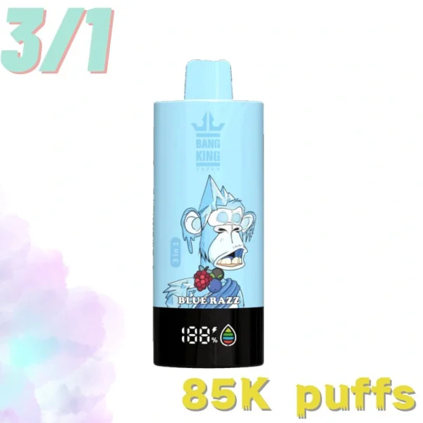 Bang King 3 in 1 Disposable Vape 85K Puffs with Mixed E Liquid Flavors
