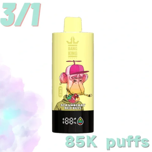 Bang King 85K Puffs 3 Flavors Vape Device Best Disposable E Cigarette for Wholesale