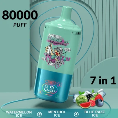 MESII 7 in 1 80k 80000 Puff Disposable Electric Cigarette