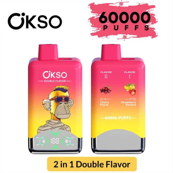OKSO 60000 60K Puffs Vape Dual Flavor Wholesale
