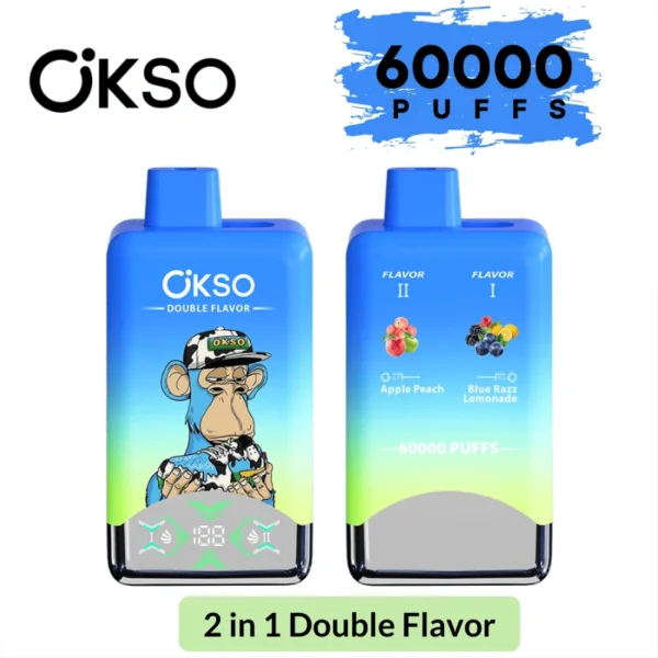 OKSO Double Flavor 60000 60K Puffs Disposable Vape