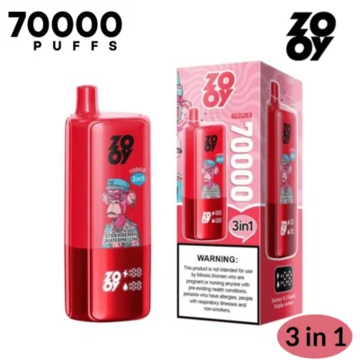 Zooy Vape Triple 70000 Puff 60000 Electronic Cigarette Disposables