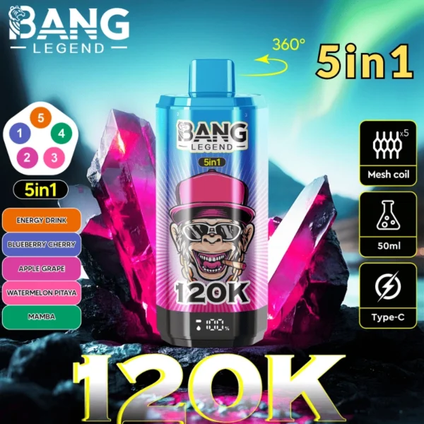 Bang Legend 120000 120K Puffs Disposable Vape Bulk Buy Online