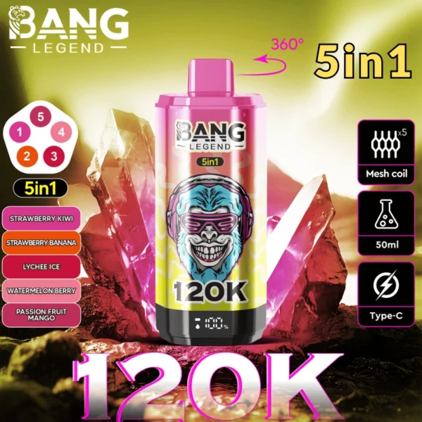 Bang Legend 120000 120K Puffs Disposable Vape Wholesale