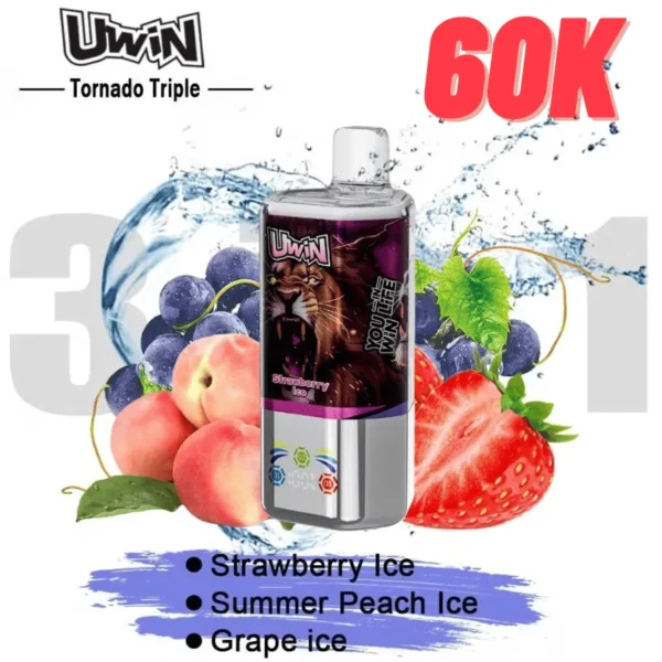Uwin Tornado Triple 60K Disposable Vape