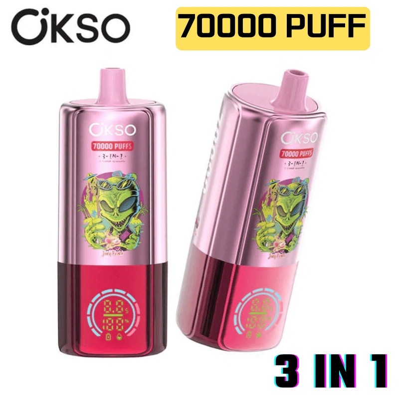 OKSO 70000 Puff 70k Dispositivo Descartable Pod 3 en 1 Sabor