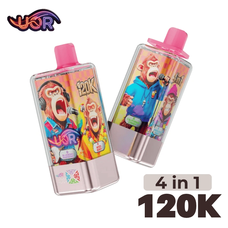 Vapeur Jetable à Bouffées 120K UOR 120000 Bouffées