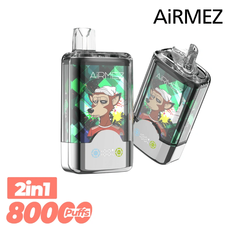 Airmez Fox 2 in 1 80000 80K Puffs Double Taste Disposable Vape