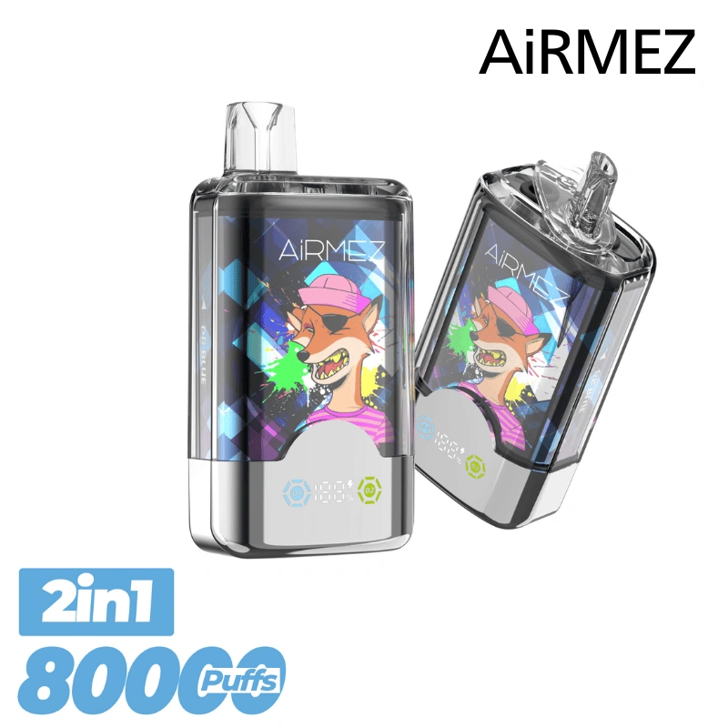 EU Warehouse Airmez FOX 2 IN 1 80000 Puffs Disposable Vape