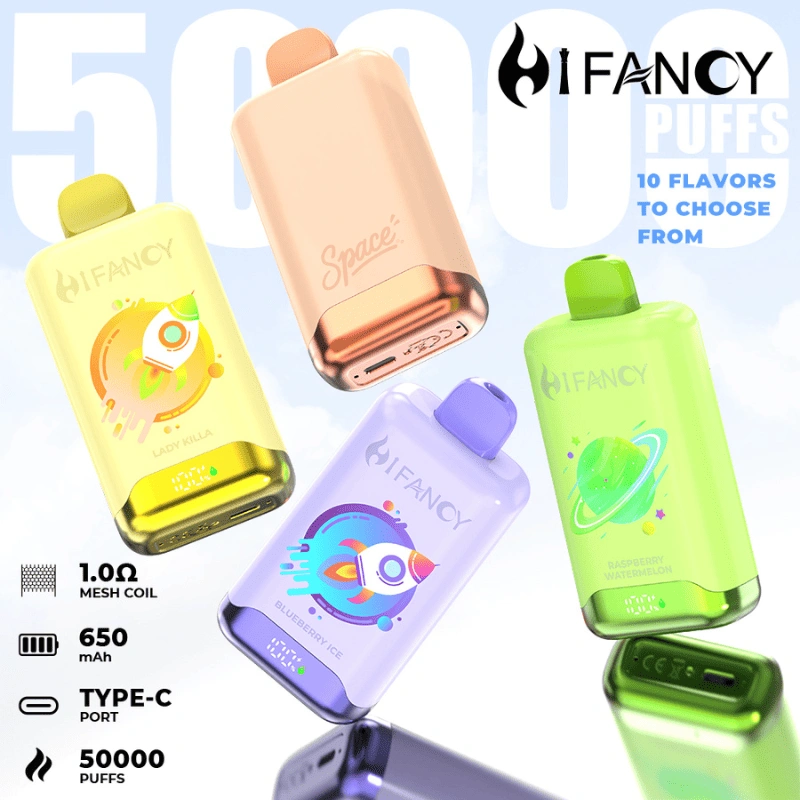 HIFANCY SPACE 50000 Bouffées Vape Jetable