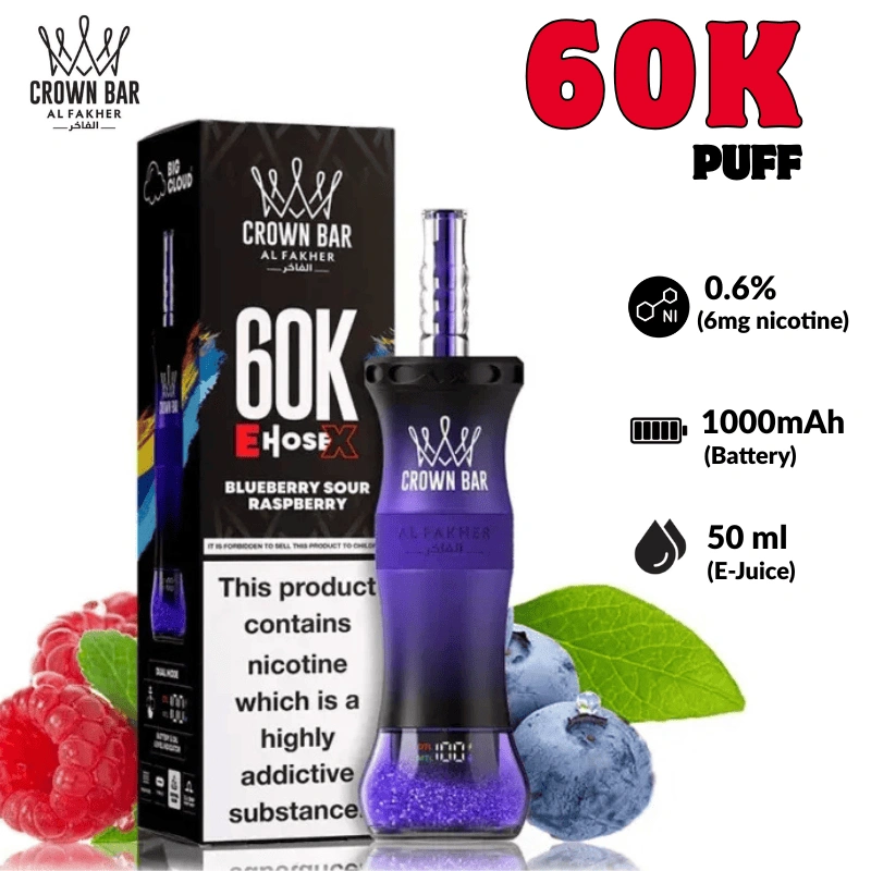 AL Fakher EHOSEX 60K Puffs Disposable Vape Wholesale