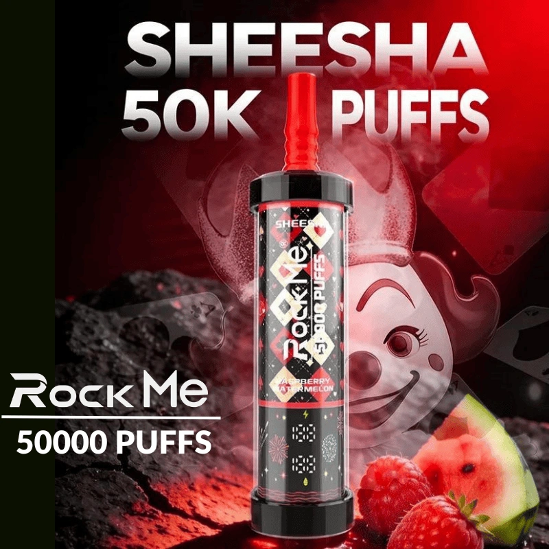 ROCKME SHEESHA 50000 PUFFS E Shisha Vape