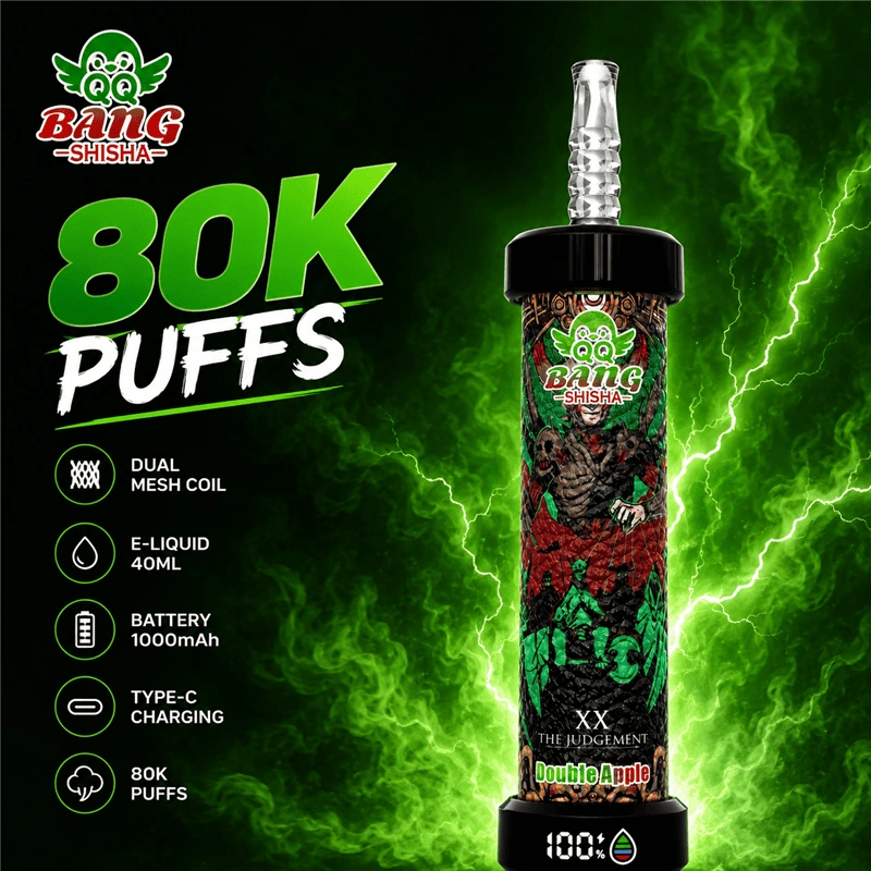 QQ Bang 80k Puffs Shisha Hookah Vape
