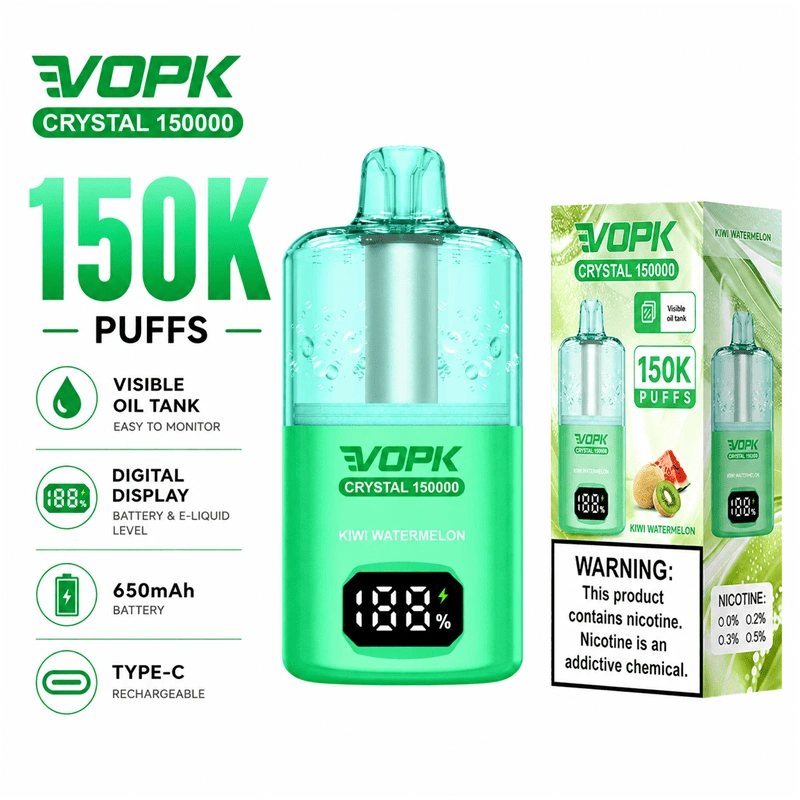 VOPK Crystal 150000 Puffs Vapes