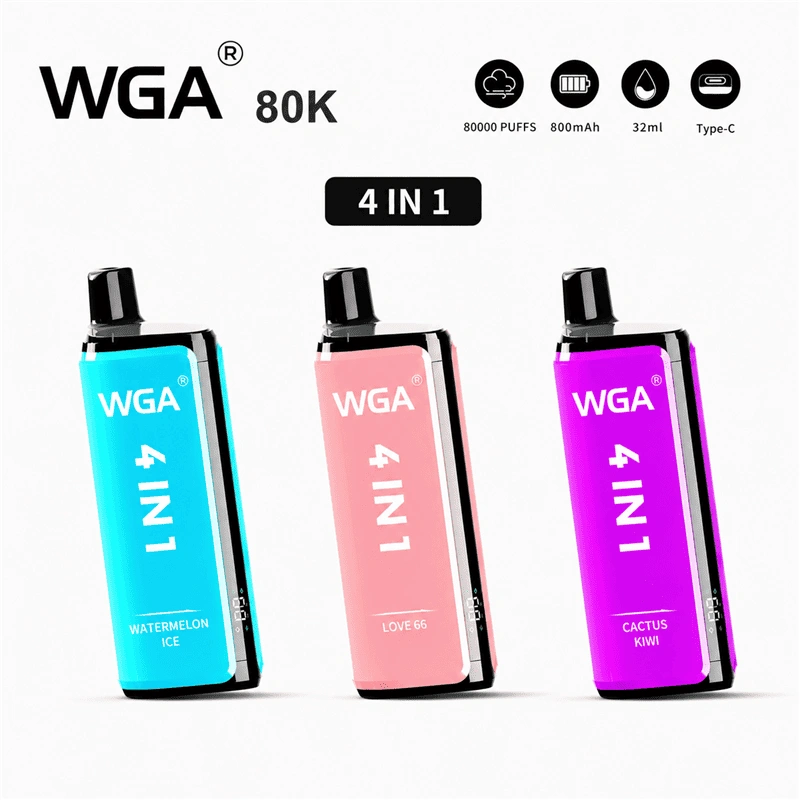 WGA 80000 Puff 4 in 1 Disposable Vape