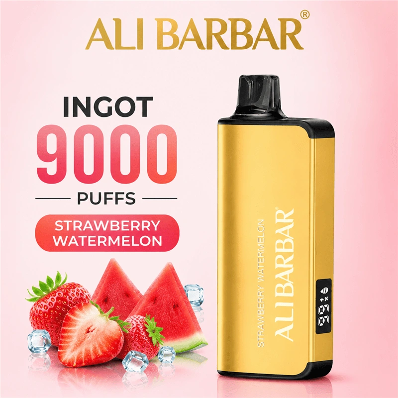 Alibarbar Ingot 9000 вдишвания еднократен вейп на едро