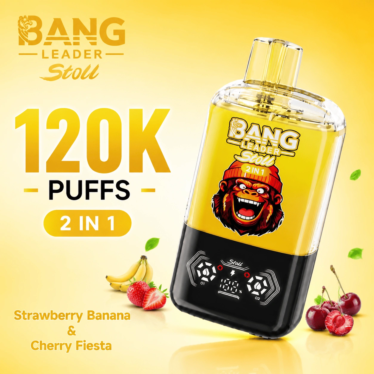 BANG LEADER STOLL 120000 120K Puffs Smart Vape