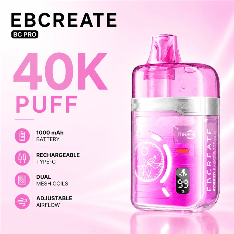 EBCREATE BC Pro 40K ELF BAR Disposable Vape EBCREATE BC Pro 40K ELF BAR Disposable Vape