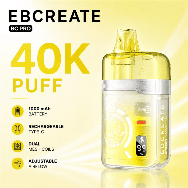 EBCREATE BC Pro Pametni Jednokratni Vape EBCREATE BC Pro Pametni Jednokratni Vape