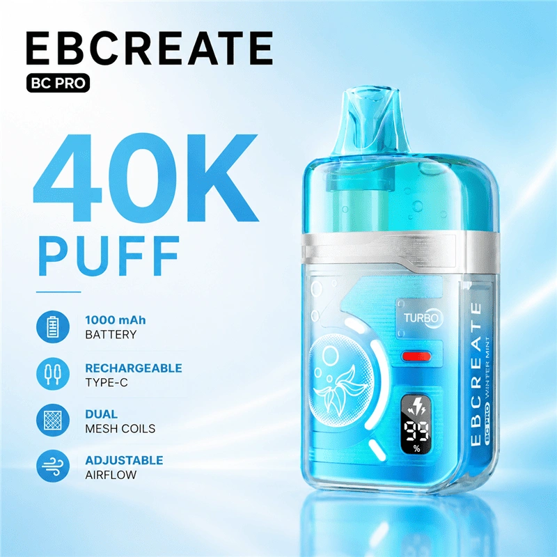 EBCREATE BC Pro Jednokratni 40K Udisaja