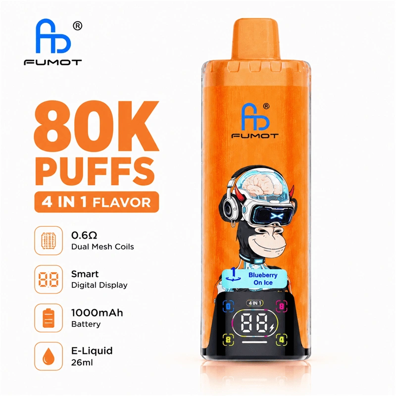 Fumot ECO 4 in 1 80K 80000 Puffs Rechargeable Vape