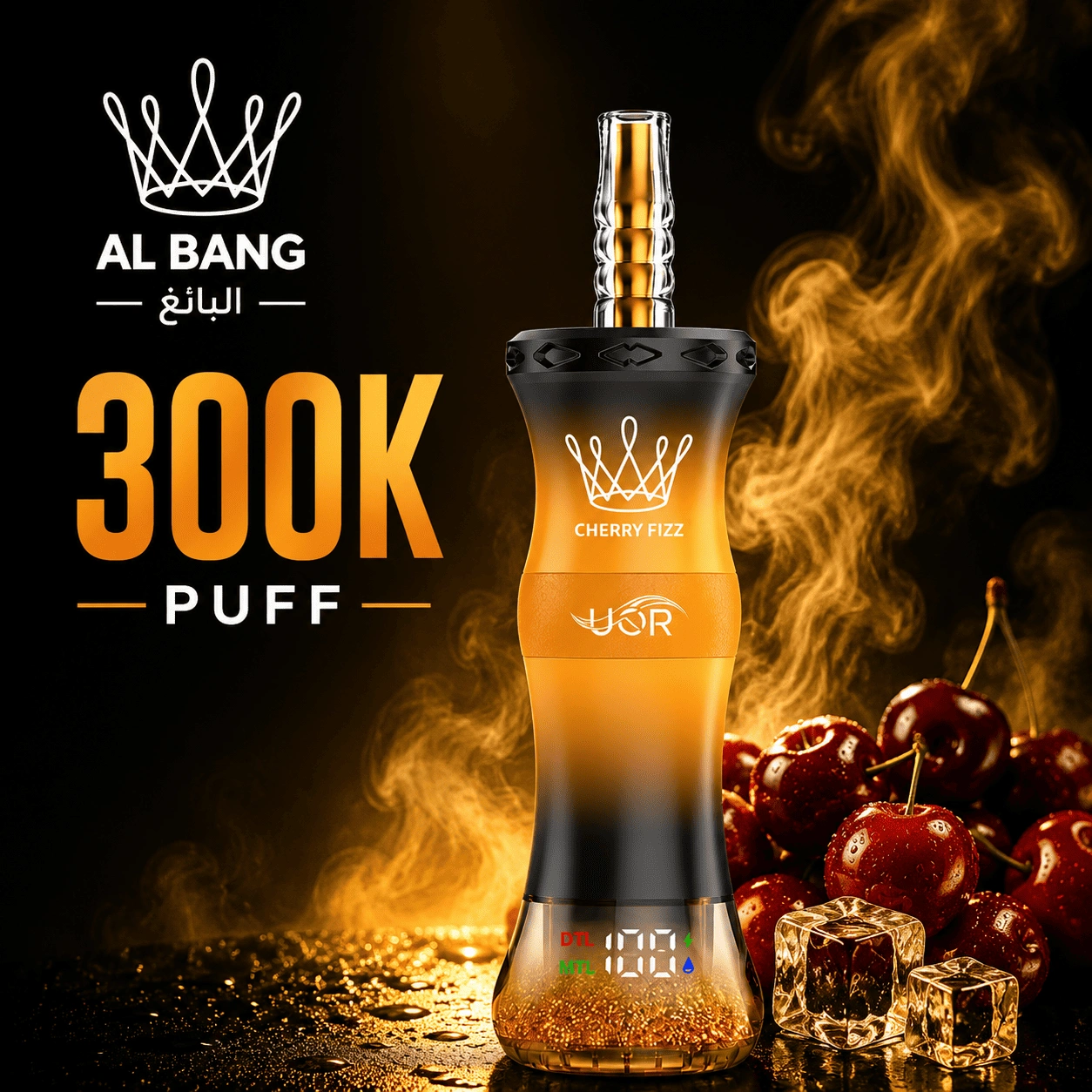 UOR AL BANG 300000 300K Puffs Disposable Shisha Vape