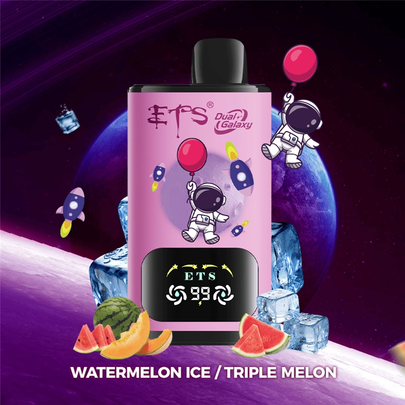 ETS Galaxy 30000 30k Pufa Vienreizējās lietošanas Vape ar diviem aromātiem ETS Galaxy 30000 30k Pufa Vienreizējās lietošanas Vape ar diviem aromātiem