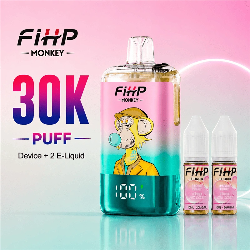 FIHP Monkey 30000 Puff Refillable Vape TPD FIHP Monkey 30000 Puff Refillable Vape TPD